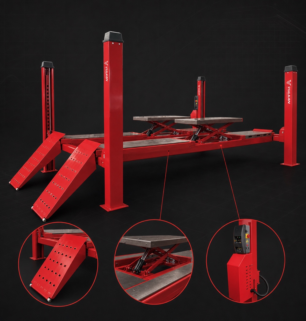 Vulkan Four-Post Lift VL-716