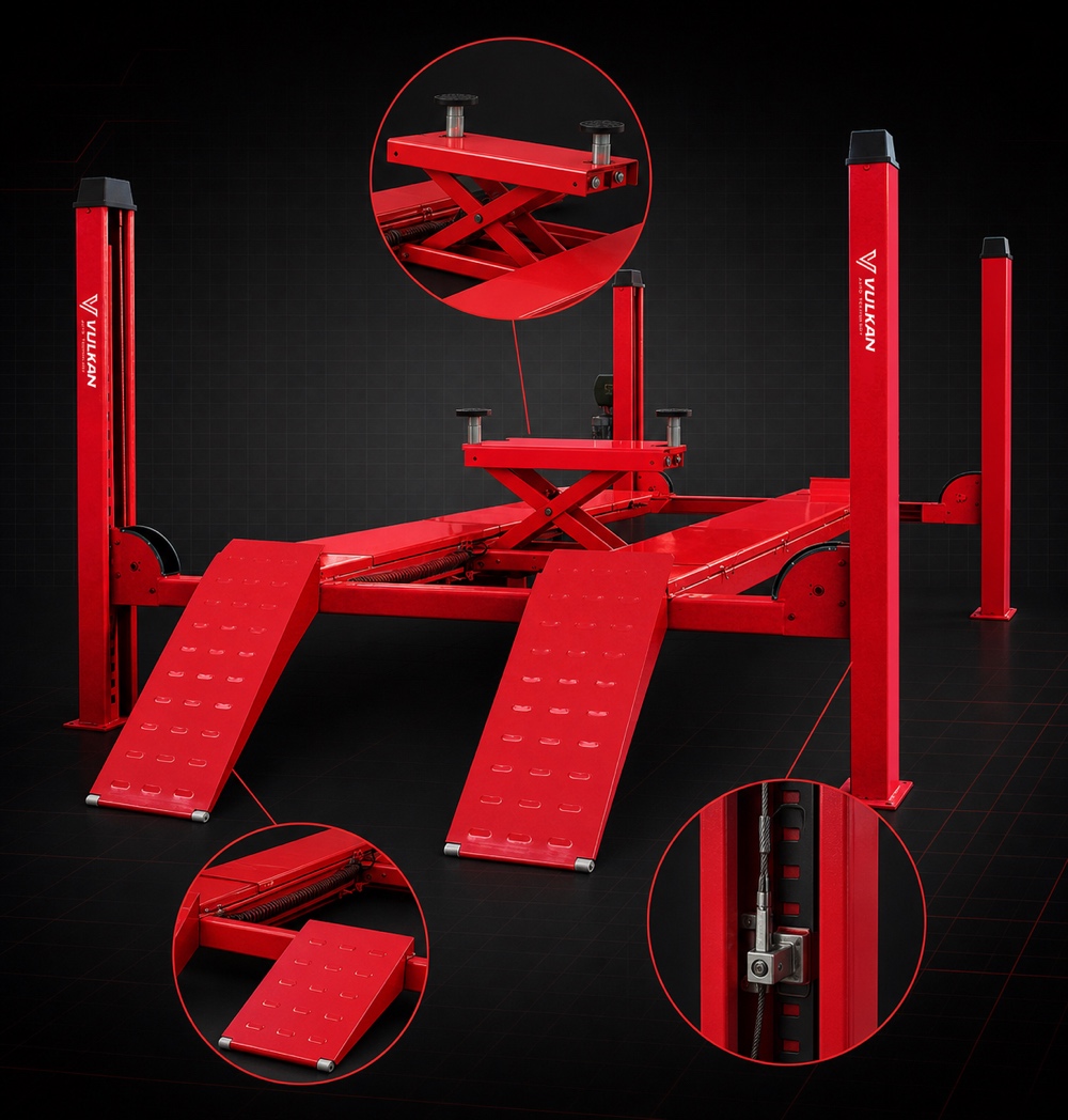 Vulkan Four-Post Lift VL-726